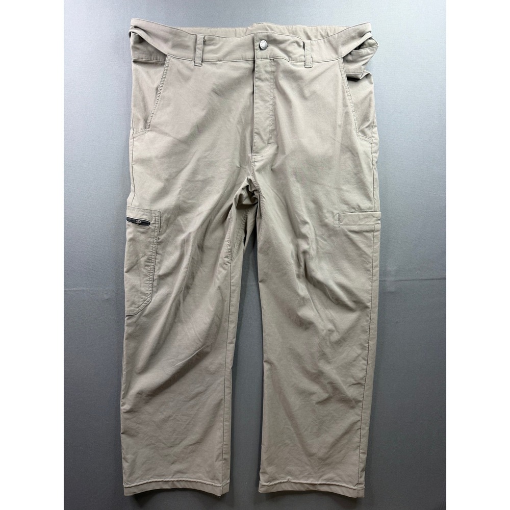 Habit Cargo Pants Mens Brushed Nickel Stretch Hiking Outdoor TP1144 38x28